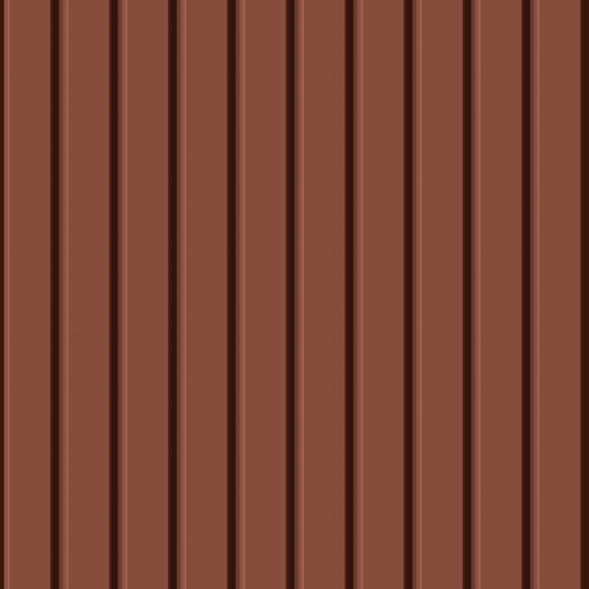 The outline of a bar of chocolate with a row of vertical wafers.