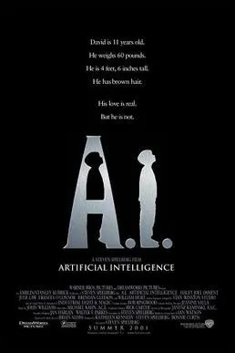 the poster for the movie AI.