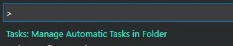 automatic tasks command