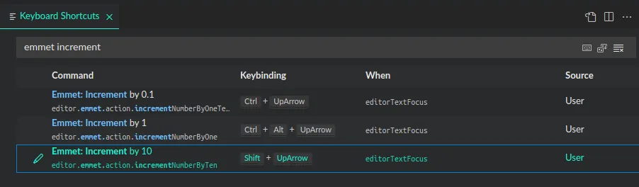 adding new shortcuts through keyboard settings ui