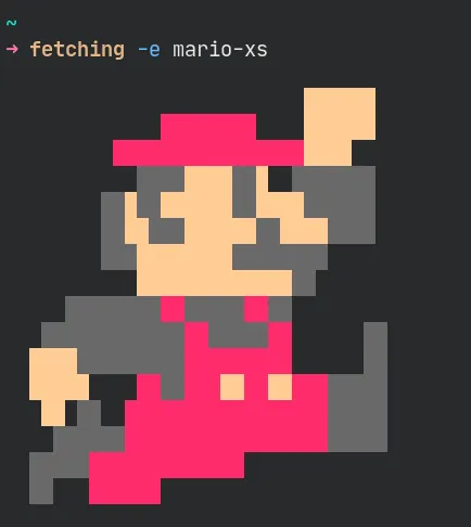 fetching mario-xs